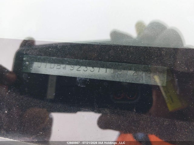 12660867 :رقم المزاد ، JTDBT923371137269 vin ، 2007 Toyota Yaris مزاد بيع
