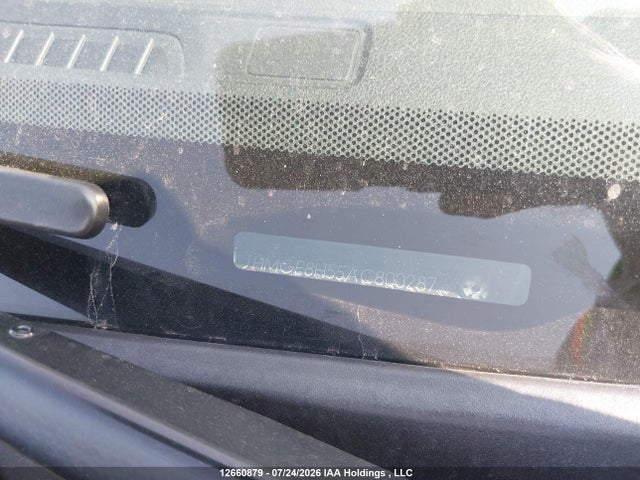 2010 Honda Fit Lx მანქანა იყიდება აუქციონზე, vin: JHMGE8H55AC800287, აუქციონის ნომერი: 12660879