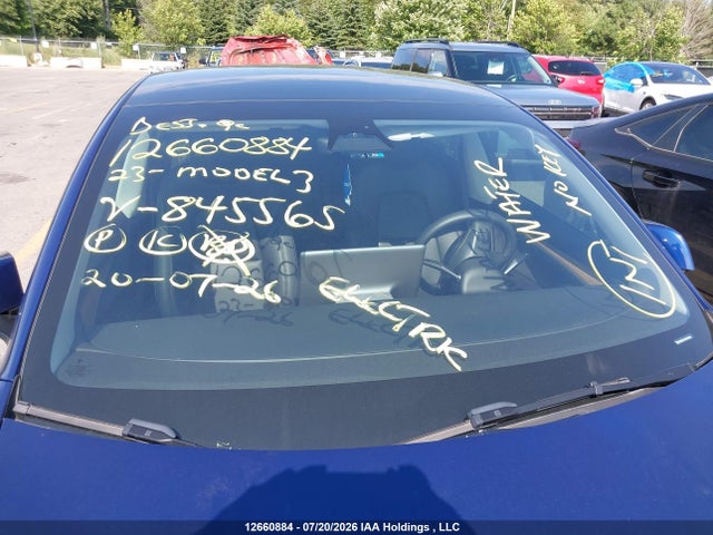 Aukcja sprzedaży 2023 Tesla Model 3, vin: LRW3E1FA5PC845565, numer aukcji: 12660884