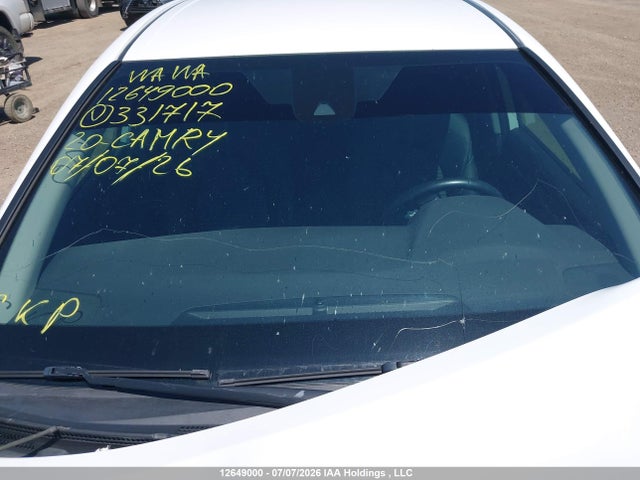 12649000 :رقم المزاد ، 4T1G11AK7LU331717 vin ، 2020 Toyota Camry Se مزاد بيع