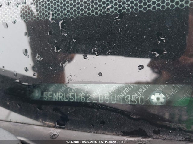 Honda Odyssey Ex-l 2014 5FNRL5H62EB507950 Image 18