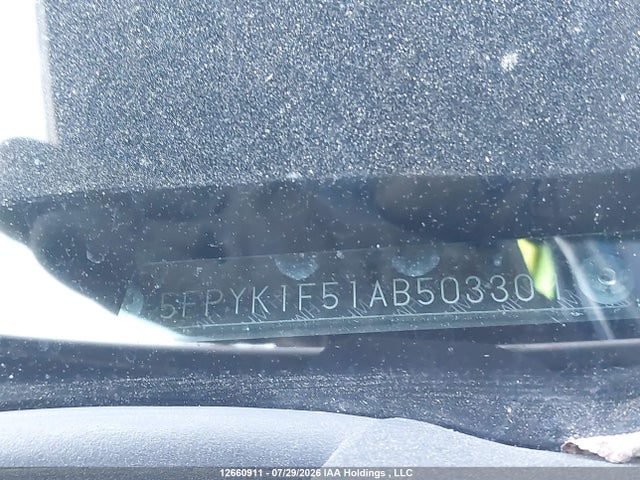 Продажа на аукционе авто 2010 Honda Ridgeline Ex-l/vp, vin: 5FPYK1F51AB503309, номер лота: 12660911