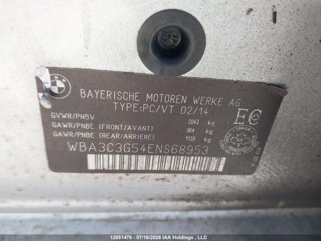 BMW 320i Xdrive 2014 WBA3C3G54ENS68953 Image 18