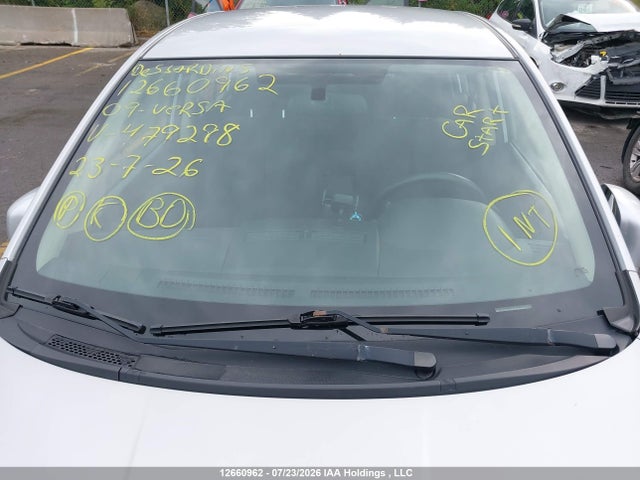 Продажа на аукционе авто 2009 Nissan Versa S/sl, vin: 3N1BC13EX9L479298, номер лота: 12660962