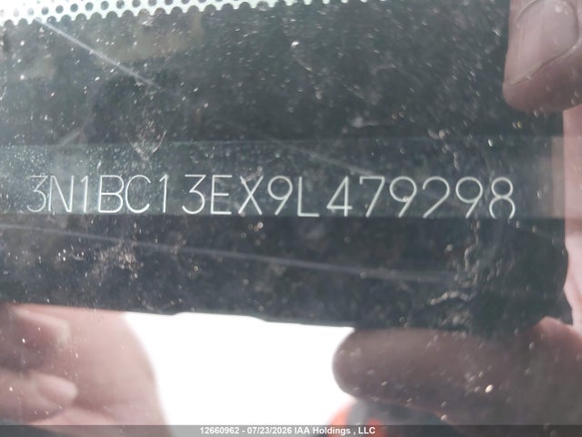 Продажа на аукционе авто 2009 Nissan Versa S/sl, vin: 3N1BC13EX9L479298, номер лота: 12660962