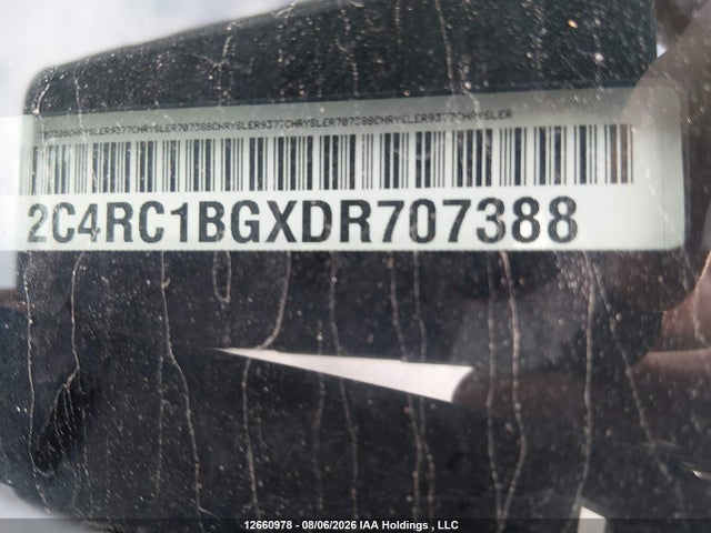 Продажа на аукционе авто 2013 Chrysler Town & Country Touring, vin: 2C4RC1BGXDR707388, номер лота: 12660978