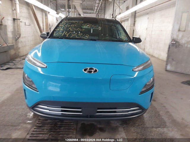 Продаж на аукціоні авто 2022 Hyundai Kona Electric Preferred With Two-tone Roof, vin: KM8K23AG3NU147313, номер лоту: 12660984