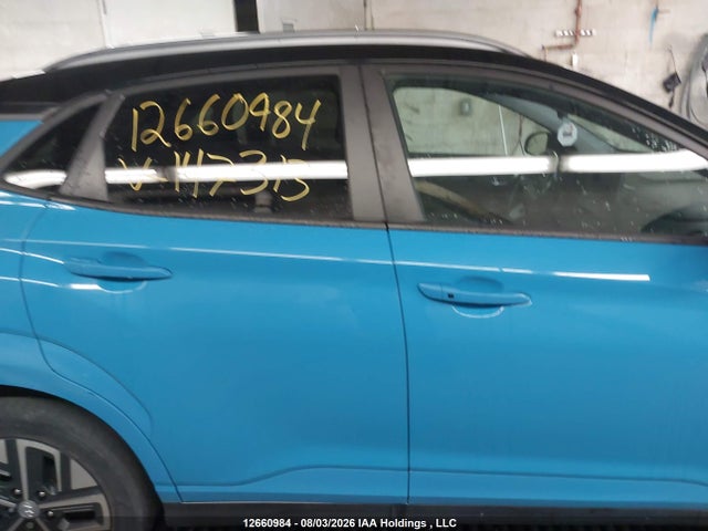 Продаж на аукціоні авто 2022 Hyundai Kona Electric Preferred With Two-tone Roof, vin: KM8K23AG3NU147313, номер лоту: 12660984