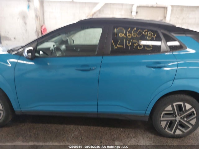 Продаж на аукціоні авто 2022 Hyundai Kona Electric Preferred With Two-tone Roof, vin: KM8K23AG3NU147313, номер лоту: 12660984