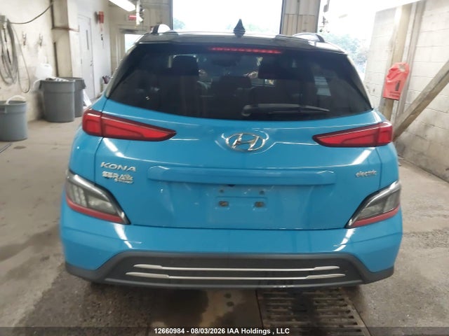 Продаж на аукціоні авто 2022 Hyundai Kona Electric Preferred With Two-tone Roof, vin: KM8K23AG3NU147313, номер лоту: 12660984