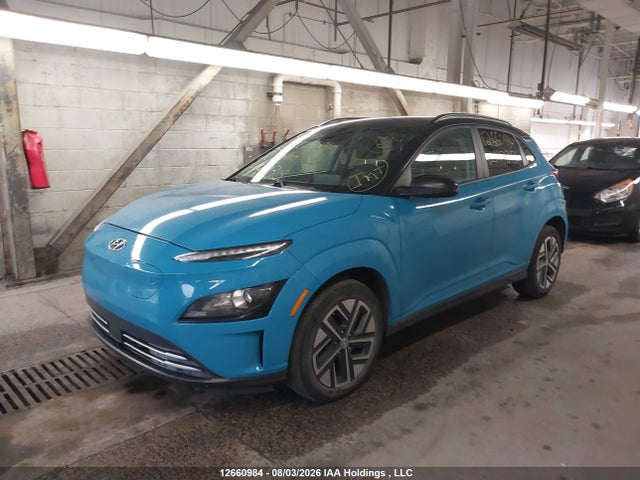 Продаж на аукціоні авто 2022 Hyundai Kona Electric Preferred With Two-tone Roof, vin: KM8K23AG3NU147313, номер лоту: 12660984