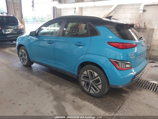 Продаж на аукціоні авто 2022 Hyundai Kona Electric Preferred With Two-tone Roof, vin: KM8K23AG3NU147313, номер лоту: 12660984