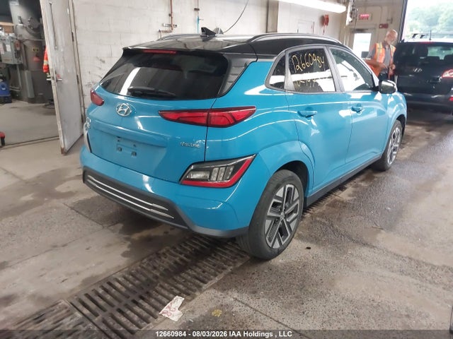Продаж на аукціоні авто 2022 Hyundai Kona Electric Preferred With Two-tone Roof, vin: KM8K23AG3NU147313, номер лоту: 12660984