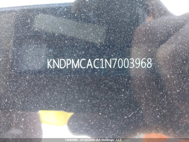 Aukcja sprzedaży 2022 Kia Sportage, vin: KNDPMCAC1N7003968, numer aukcji: 12660996