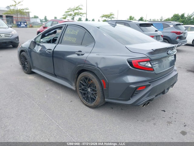 Aukcja sprzedaży 2022 Subaru Wrx Sport-tech, vin: JF1VBAL62N9022712, numer aukcji: 12661008