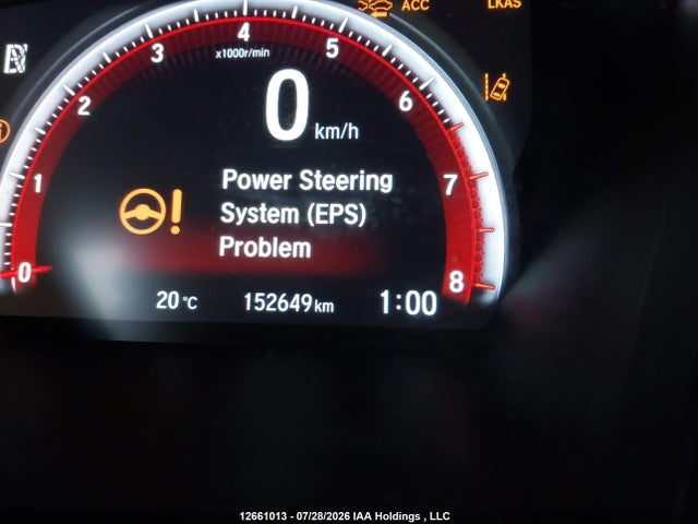 SHHFK7H40KU301987 Honda Civic Sport