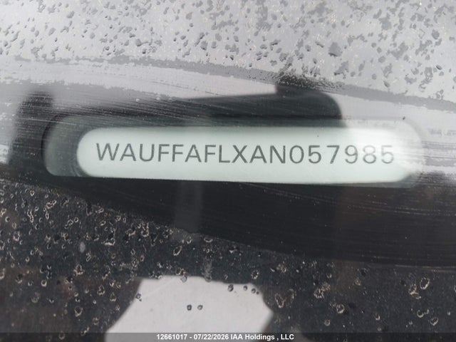 12661017 :رقم المزاد ، WAUFFAFLXAN057985 vin ، 2010 Audi A4 Quattro مزاد بيع
