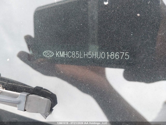 2017 Hyundai Ioniq Limited მანქანა იყიდება აუქციონზე, vin: KMHC85LH5HU018675, აუქციონის ნომერი: 12661019