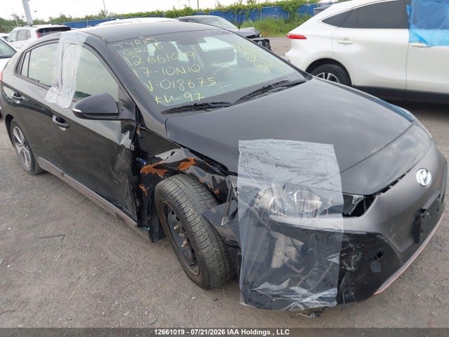 2017 Hyundai Ioniq Limited მანქანა იყიდება აუქციონზე, vin: KMHC85LH5HU018675, აუქციონის ნომერი: 12661019