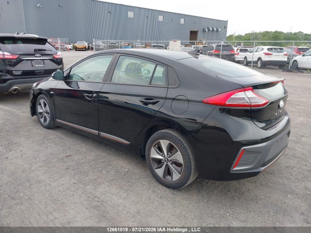 2017 Hyundai Ioniq Limited მანქანა იყიდება აუქციონზე, vin: KMHC85LH5HU018675, აუქციონის ნომერი: 12661019