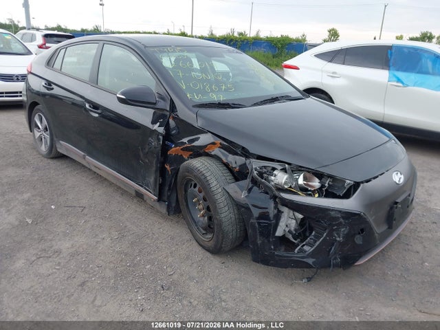 2017 Hyundai Ioniq Limited მანქანა იყიდება აუქციონზე, vin: KMHC85LH5HU018675, აუქციონის ნომერი: 12661019