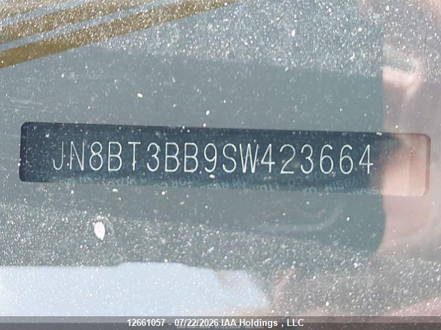 12661057 :رقم المزاد ، JN8BT3BB9SW423664 vin ، 2025 Nissan Rogue Sv/rock Creek مزاد بيع