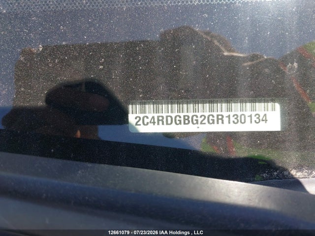 Продаж на аукціоні авто 2016 Dodge Grand Caravan Se/sxt, vin: 2C4RDGBG2GR130134, номер лоту: 12661079