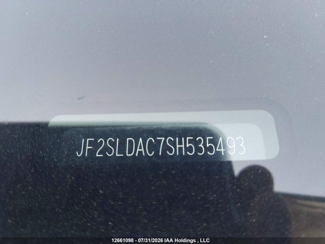Продажа на аукционе авто 2025 Subaru Forester Convenience, vin: JF2SLDAC7SH535493, номер лота: 12661098
