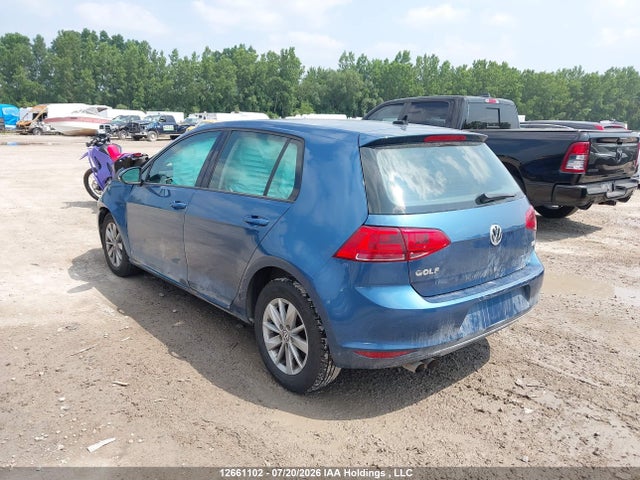 12661102 :رقم المزاد ، 3VW217AU3HM010513 vin ، 2017 Volkswagen Golf S/wolfsburg/se/sel مزاد بيع