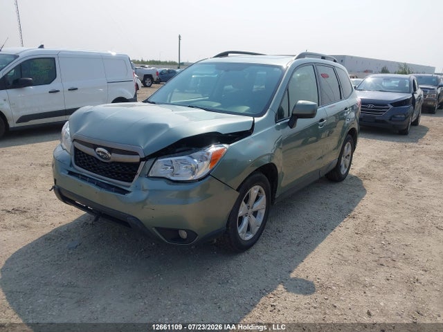 12661109 :رقم المزاد ، JF2SJCHC8FH833160 vin ، 2015 Subaru Forester 2.5i Limited مزاد بيع