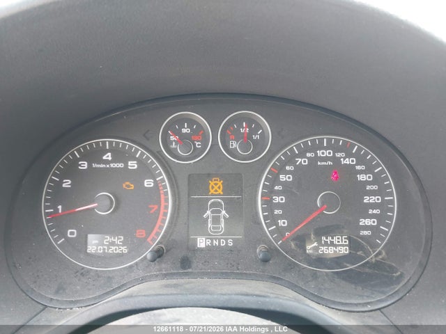 2009 Audi A3 2.0t Quattro მანქანა იყიდება აუქციონზე, vin: WAUKF68P99A091947, აუქციონის ნომერი: 12661118