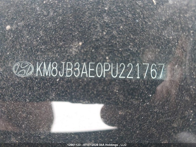 Продаж на аукціоні авто 2023 Hyundai Tucson Sel, vin: KM8JB3AE0PU221767, номер лоту: 12661123