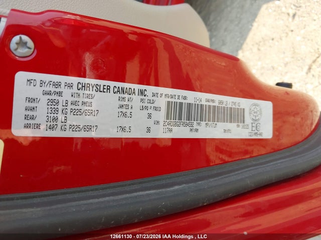 Dodge Grand Caravan Se 2015 2C4RDGBG2FR584592 Image 19
