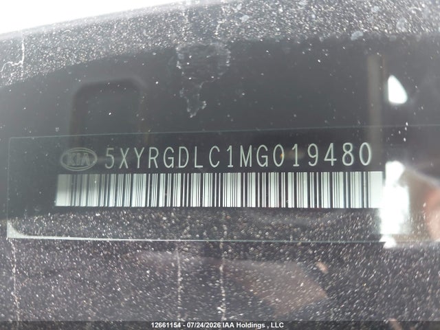 Продажа на аукционе авто 2021 Kia Sorento 2.5l Lx Premium/2.5l Lx+/2.5t Ex/2.5t Ex+, vin: 5XYRGDLC1MG019480, номер лота: 12661154