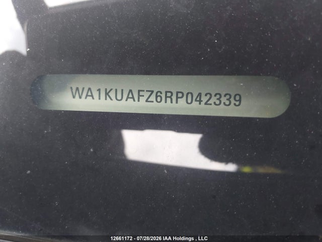 Aukcja sprzedaży 2024 Audi Q4 E-tron 55, vin: WA1KUAFZ6RP042339, numer aukcji: 12661172