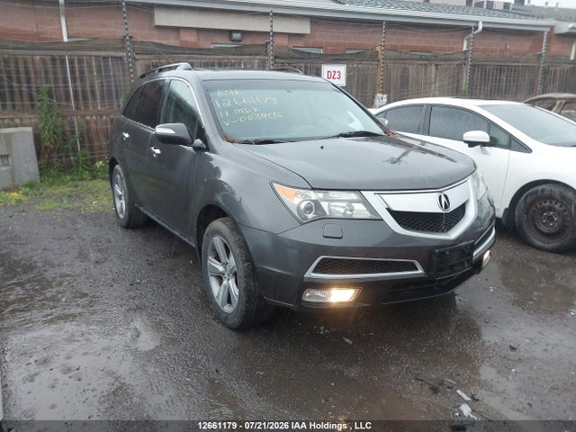 12661179 :رقم المزاد ، 2HNYD2H60BH003405 vin ، 2011 Acura Mdx مزاد بيع