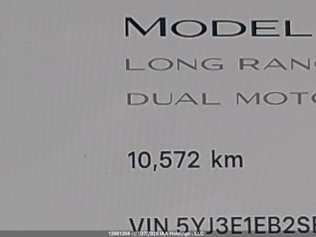 Tesla MODEL 3 2025 5YJ3E1EB2SF949052 Image 15