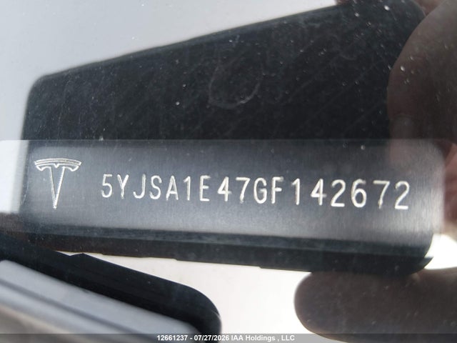 Tesla MODEL S 2016 5YJSA1E47GF142672 Image 23