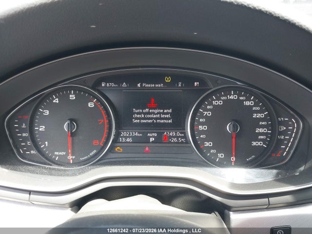 Продаж на аукціоні авто 2018 Audi A4 2.0t Progressiv, vin: WAUBNAF43JN012607, номер лоту: 12661242
