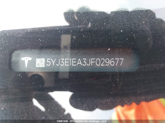 Tesla MODEL 3 2018 5YJ3E1EA3JF029677 Image 19