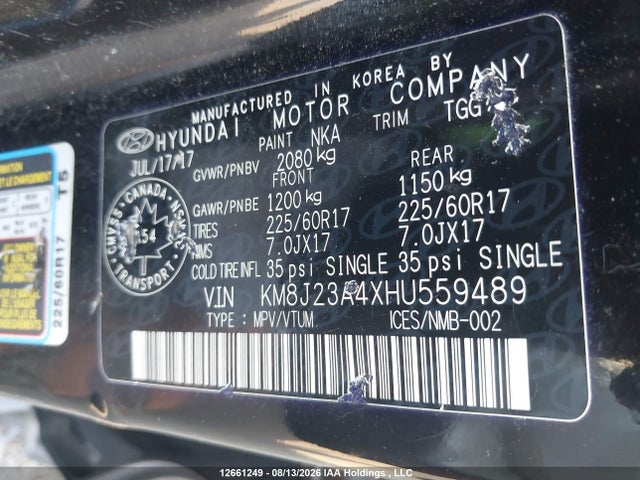 Hyundai Tucson 2017 KM8J23A4XHU559489 Image 21