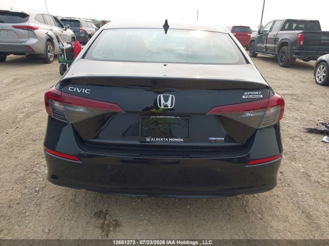 Продаж на аукціоні авто 2025 Honda Civic Sport Hybrid/sport Touring Hybrid, vin: 2HGFE4F8XSH005237, номер лоту: 12661273