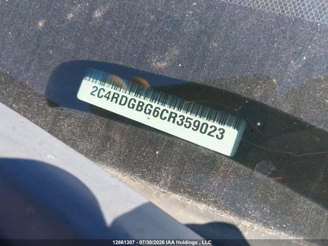 Продажа на аукционе авто 2012 Dodge Grand Caravan Se/sxt, vin: 2C4RDGBG6CR359023, номер лота: 12661307