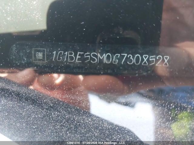 12661315 :رقم المزاد ، 1G1BE5SM0G7308528 vin ، 2016 Chevrolet Cruze Lt مزاد بيع