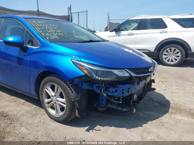 12661315 :رقم المزاد ، 1G1BE5SM0G7308528 vin ، 2016 Chevrolet Cruze Lt مزاد بيع