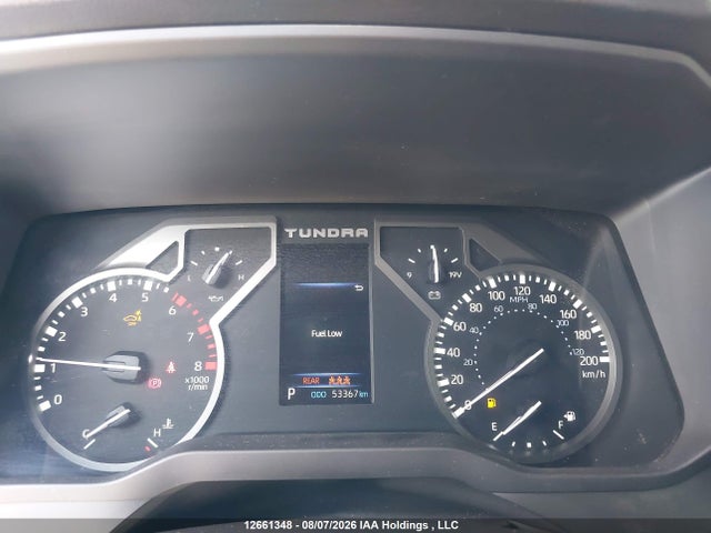 12661348 :رقم المزاد ، 5TFLA5EC8PX019892 vin ، 2023 Toyota Tundra Crewmax Sr5 مزاد بيع