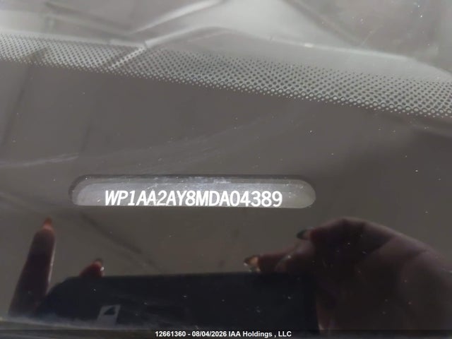 WP1AA2AY8MDA04389 Porsche Cayenne