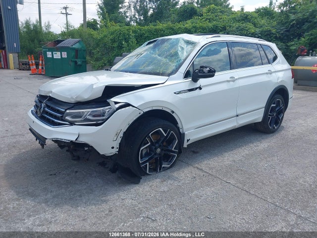 2022 Volkswagen Tiguan Sel R-line მანქანა იყიდება აუქციონზე, vin: 3VV4B7AX3NM099841, აუქციონის ნომერი: 12661368