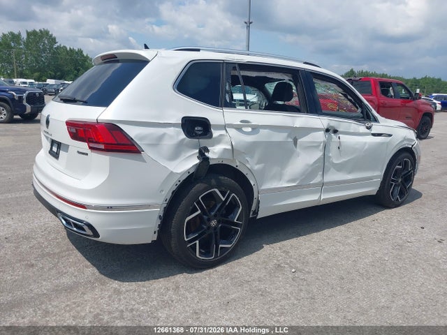 2022 Volkswagen Tiguan Sel R-line მანქანა იყიდება აუქციონზე, vin: 3VV4B7AX3NM099841, აუქციონის ნომერი: 12661368