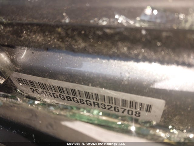 2016 Dodge Grand Caravan Se/sxt მანქანა იყიდება აუქციონზე, vin: 2C4RDGBG8GR326708, აუქციონის ნომერი: 12661394